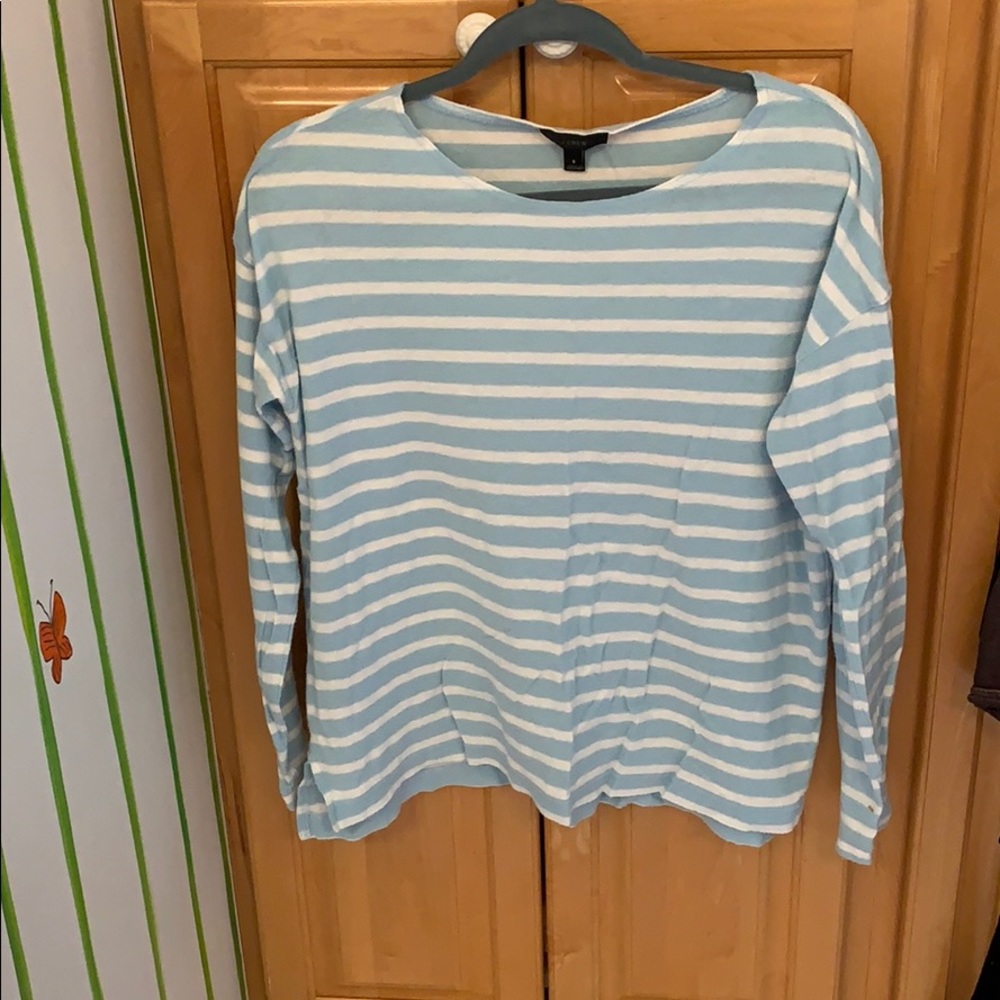 Loose jcrew long sleeved top